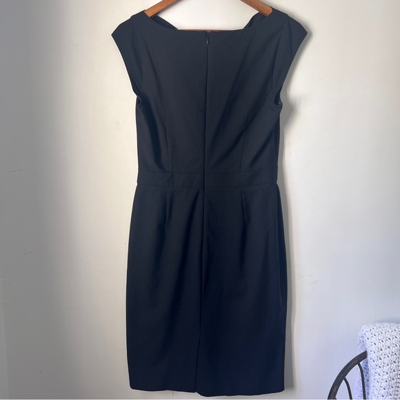 Banana Republic Elegant Black Midi Dress - Picture 3 of 5